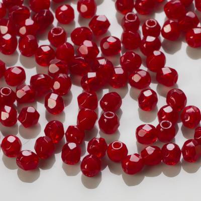 Fire Polish Oxblood (91260) 3mm