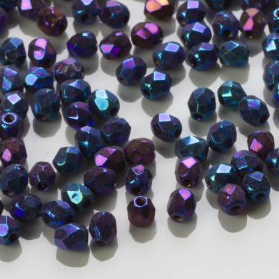 Fire Polish Iris Blue (21435JT) 3mm