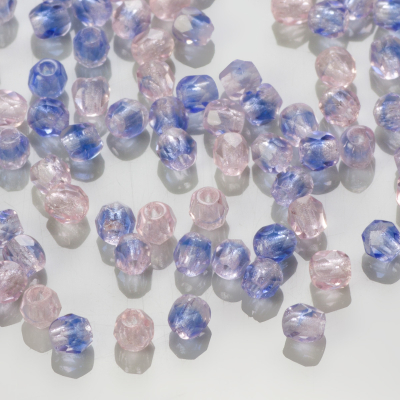 Fire Polish Lt. Pink/Blue (37701) 3mm