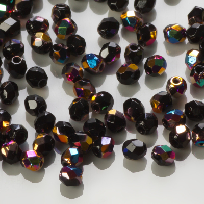 Fire Polish Vitex - Jet (VX23980) 3mm