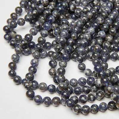 Iolit kulka gładka 10mm