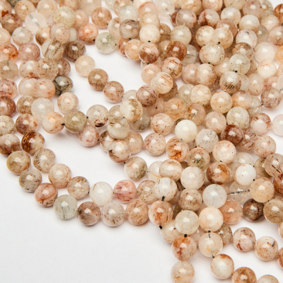 Kryształ górski z rutylem kulka gładka 11,5mm