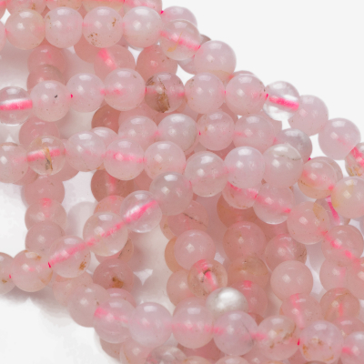 Kryształ górski kulka różowa 6,5mm