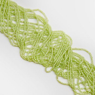 Cyrkonia kostka fasetowana zielona 2,5mm