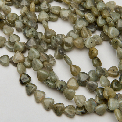 Labradoryt serce gładkie 10,5mm