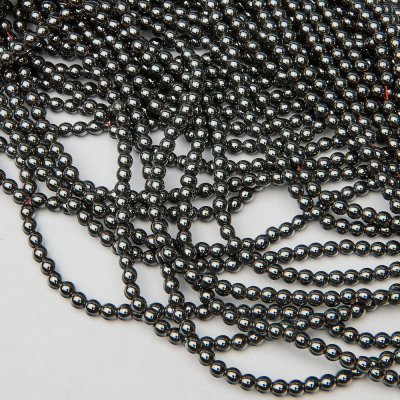 Hematyt kulka gładka natural 4mm