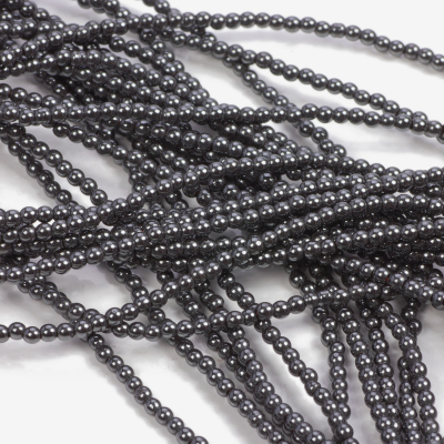 Hematyt platerowany kulka gładka natural 2mm