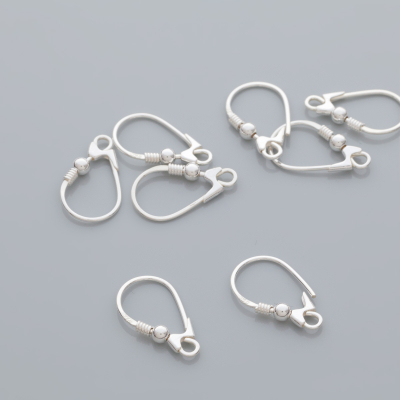 Srebrne bigle zamykane 18mm, próba Ag925