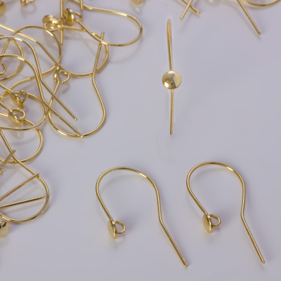 Srebrne bigle otwarte krążki AG925 pozłacane 26mm