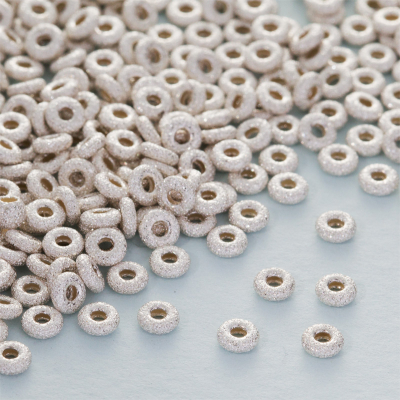 Srebrna przekładka donat diamentowany AG925 3,5mm