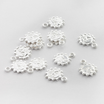 Srebrna zawieszka słoneczko AG925 8,5mm