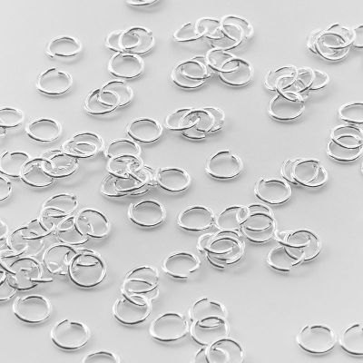 Srebrne kółeczka zaciskowe AG925 5x0,8mm