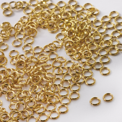 Kółeczka sprężynki GOLDFILLED AU585 złoty 5mm