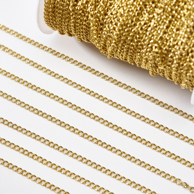 Łańcuch ze stali simple 4x3mm