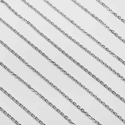 Łańcuszek owal gruby ze stali 4x3mm