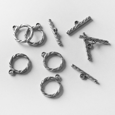 Zapięcie toggle ze stali skręcane 16mm
