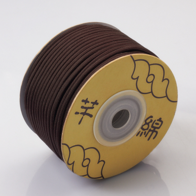 Sznurek pleciony 2.2mm brązowy