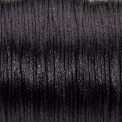 Sznurek gorsetowy czarny 1mm