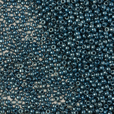 Koraliki TOHO Round Galvanized Peacock Blue 11/0