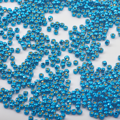 Koraliki TOHO - Round 8/0 Permafinish - Galvanized Turkish Blue
