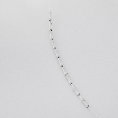 Przekładka słupek wklęsły z mosiądzu 7x2,5mm