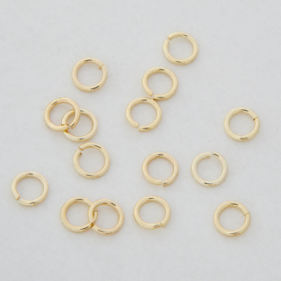 K&oacute;łeczka zaciskowe z mosiądzu 6x0,9mm