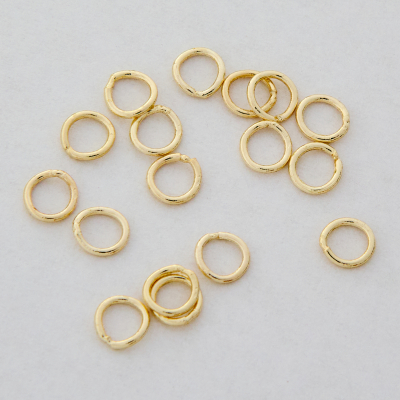 K&oacute;łeczka zamknięte z mosiądzu 5x0.7mm
