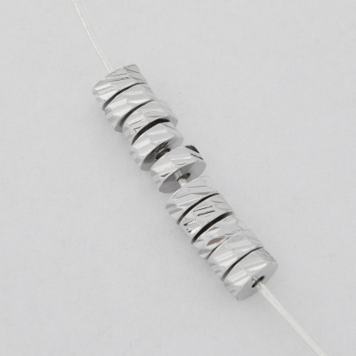 Przekładka oponka nacinana z mosiądzu 5x2mm