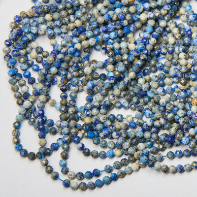 Lapis lazuli kulka fasetowana 4mm