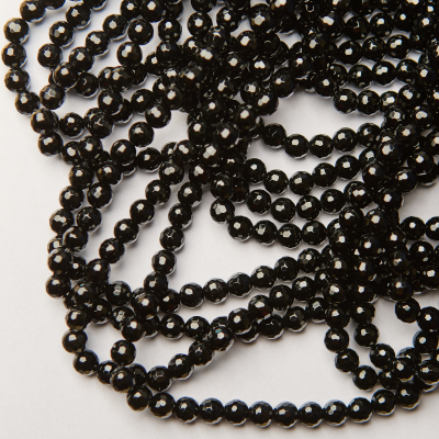 Onyks kulka fasetowana 6mm