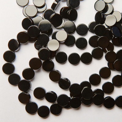 Onyks krążek gładki płaski 12,5mm