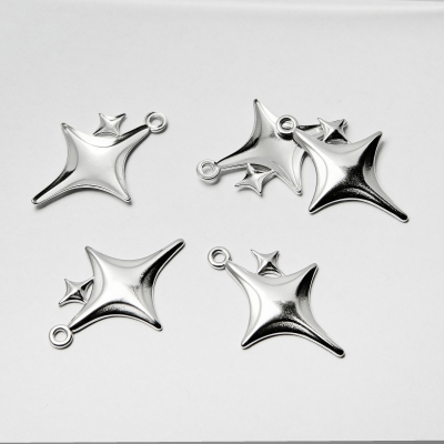 Zawieszka ze stali gwiazda 31mm