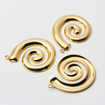 Zawieszka ze stali spirala 33mm PVD