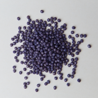 Fire Polish Opaque Purple (23030) 4mm