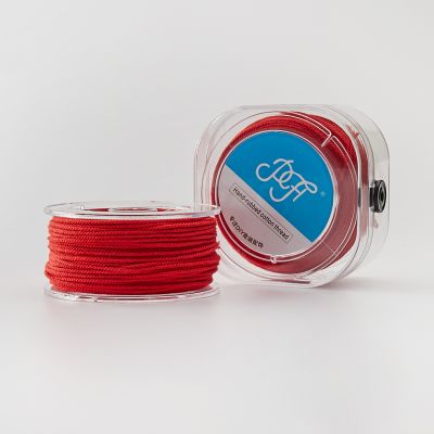 Sznurek czerwony 1,2mm w pudełeczku 22m